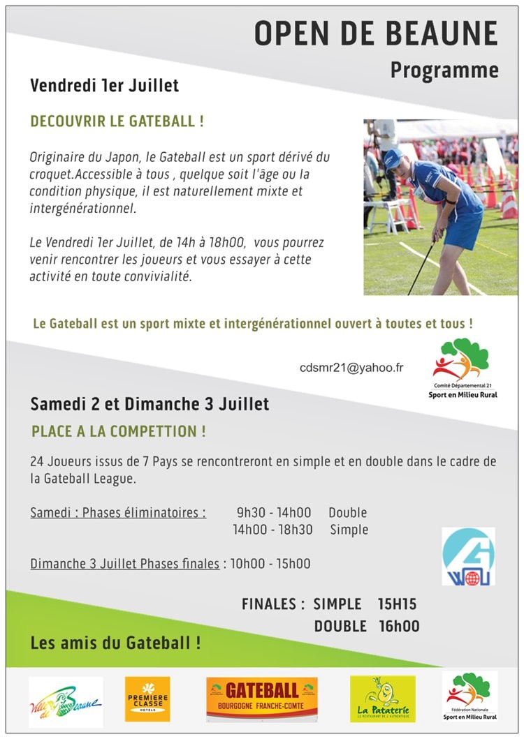 Gatteball Open de Beaune