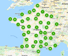 Carte des associations